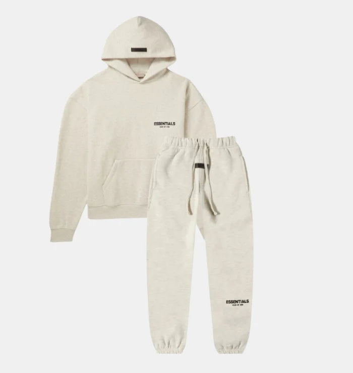 Fear of God Light Heather Oatmeal Tracksuit