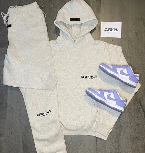 Fear of God Light Heather Oatmeal Tracksuit